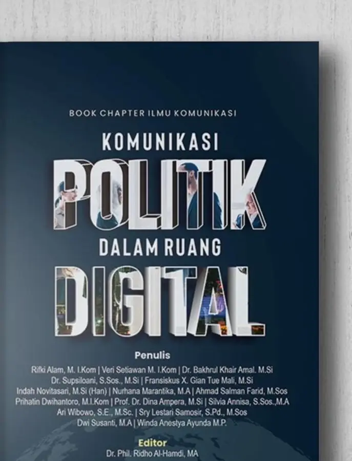 Sampul buku Komunikasi Politik dalam Ruang Digital