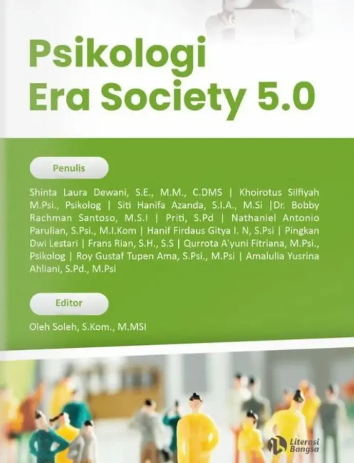 Sampul buku Psikologi Era Society 5.0